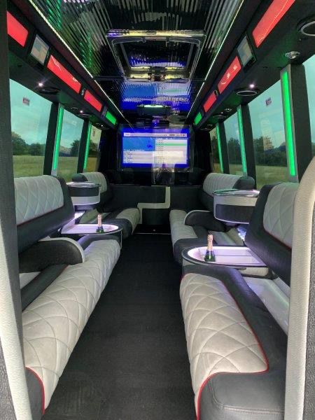 party bus hire in london