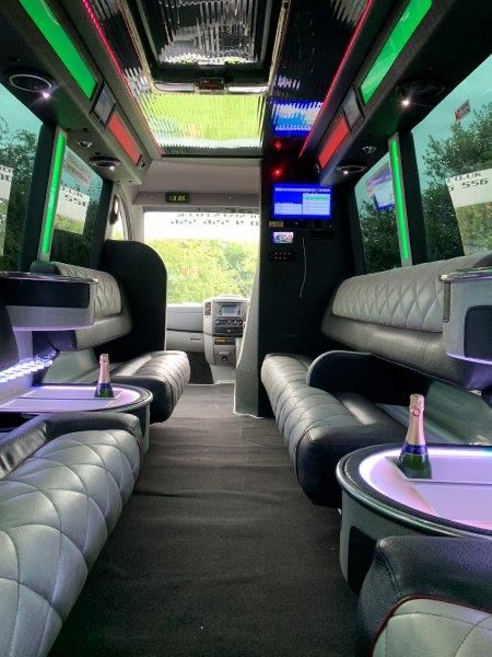 party bus interior